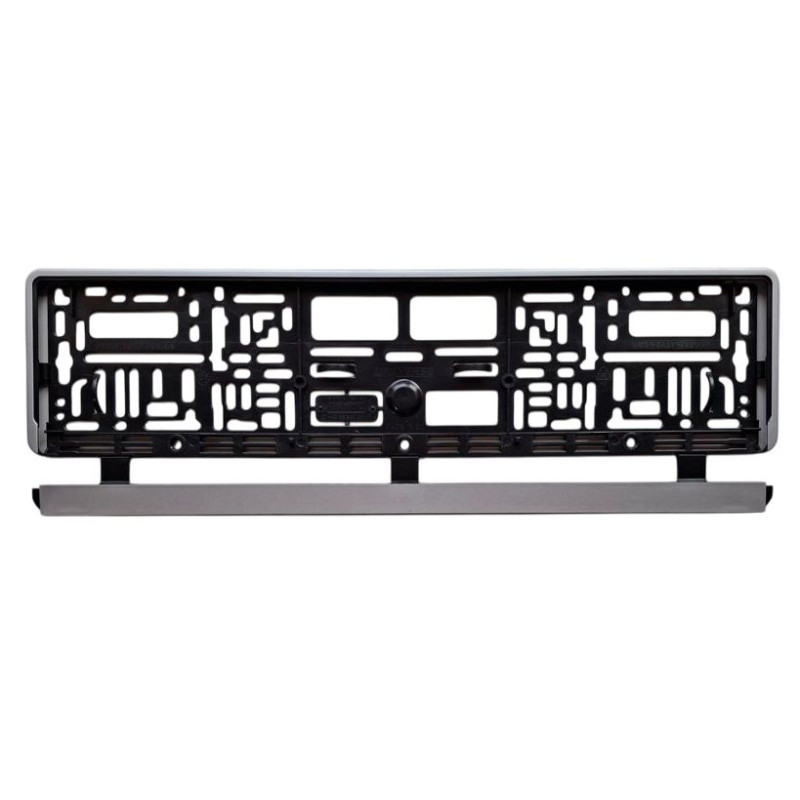 License plate frame (RAM-01) - silver