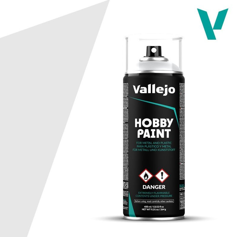 VALLEJO 28011 POVRCHOVÝ PRIMER SPRAY GREY 400 ml