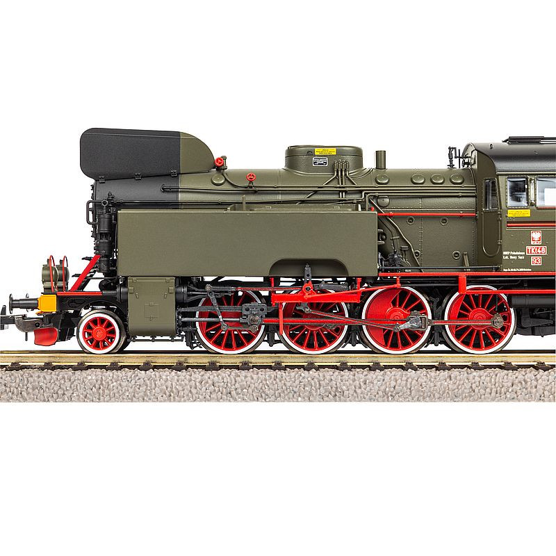 PIKO 50760 LOKOMOTYWA PAROWA TKt48 PKP ep.IV + DSS PluX22