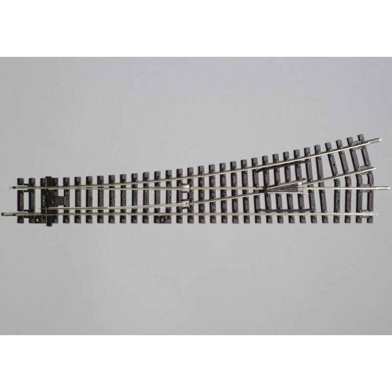 PIKO 55220 ZWROTNICA ŁUKOWA LEWOSTRONNA  R9 / 239 mm ( 1 sztuka )