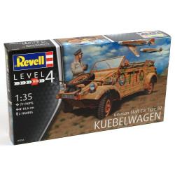 REVELL 1/35 NĚMECKÝ ŠTÁBNÍ AUTOMOBIL TYP 82 (03253)
