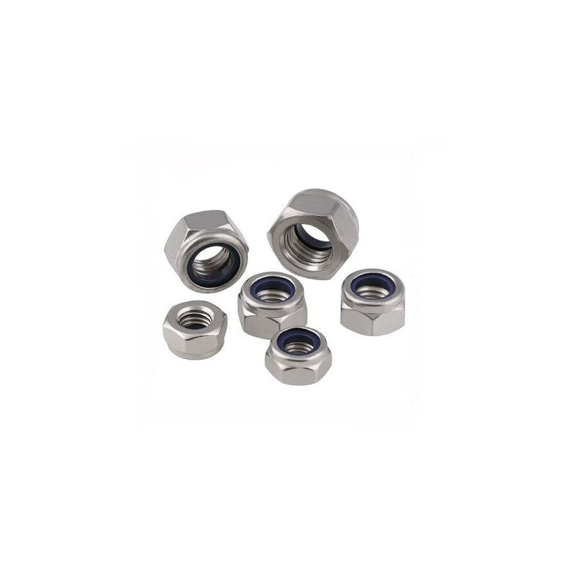 NAKNUT No "4-UNC(40) IFI 100/107(DIN 985) Grade A Zn / self-locking