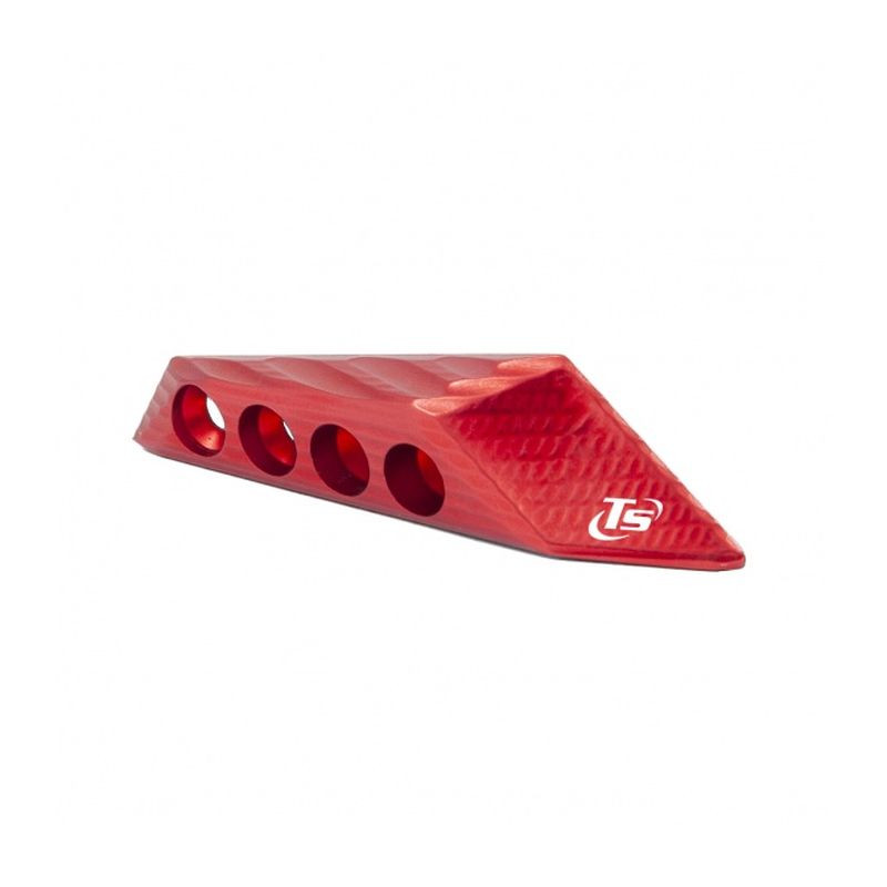 TONI SYSTEM Thumb rest / right-handed (AD3DSX) - 4 holes / red