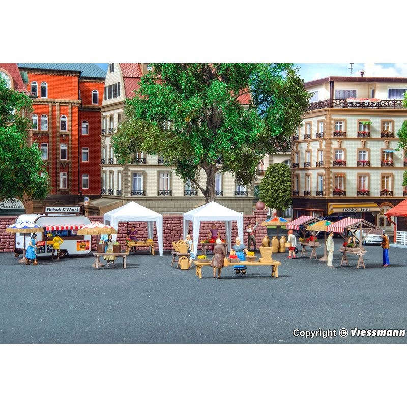 VOLLMER 45141 H0 Vegetable Market