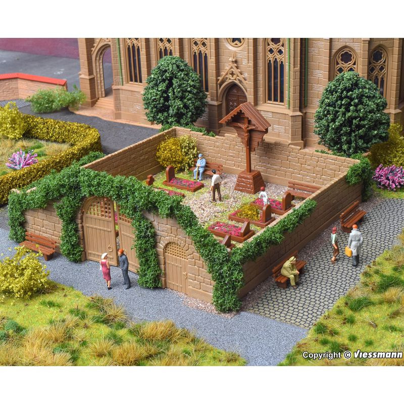 VOLLMER 43861 H0 Hřbitov