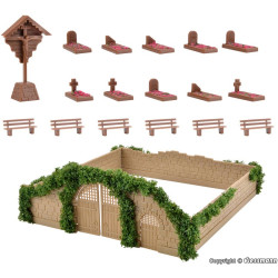 VOLLMER 43861 H0 Hřbitov