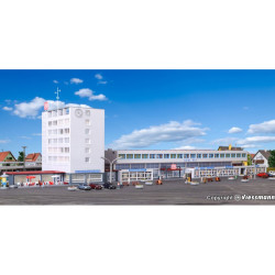 KIBRI 37517 N Nádraží Kehl s osvětlením ( pozor !!! měřítko N !!! )