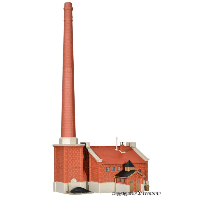 KIBRI 39821 H0 Boiler house with chimney