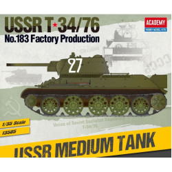 ACADEMY 1/35 T-34/76 č. 183...