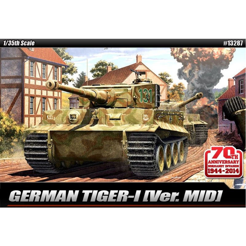 ACADEMY 1/35 Německý Tiger I (střední verze) (13287)