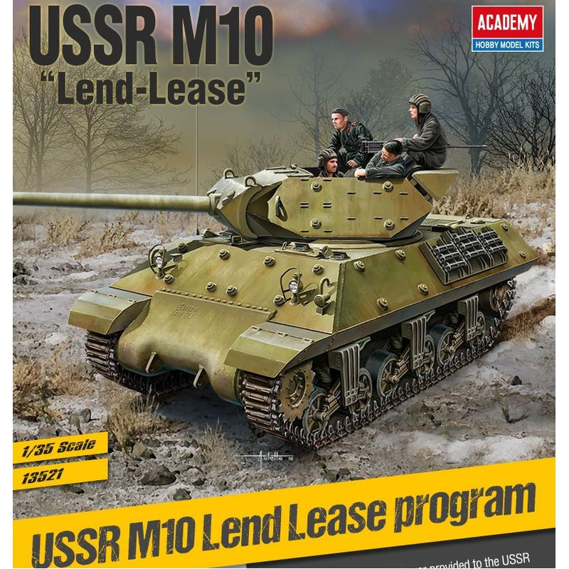 ACADEMY 1/35 USSR M10 "Lend-Lease" (13521)