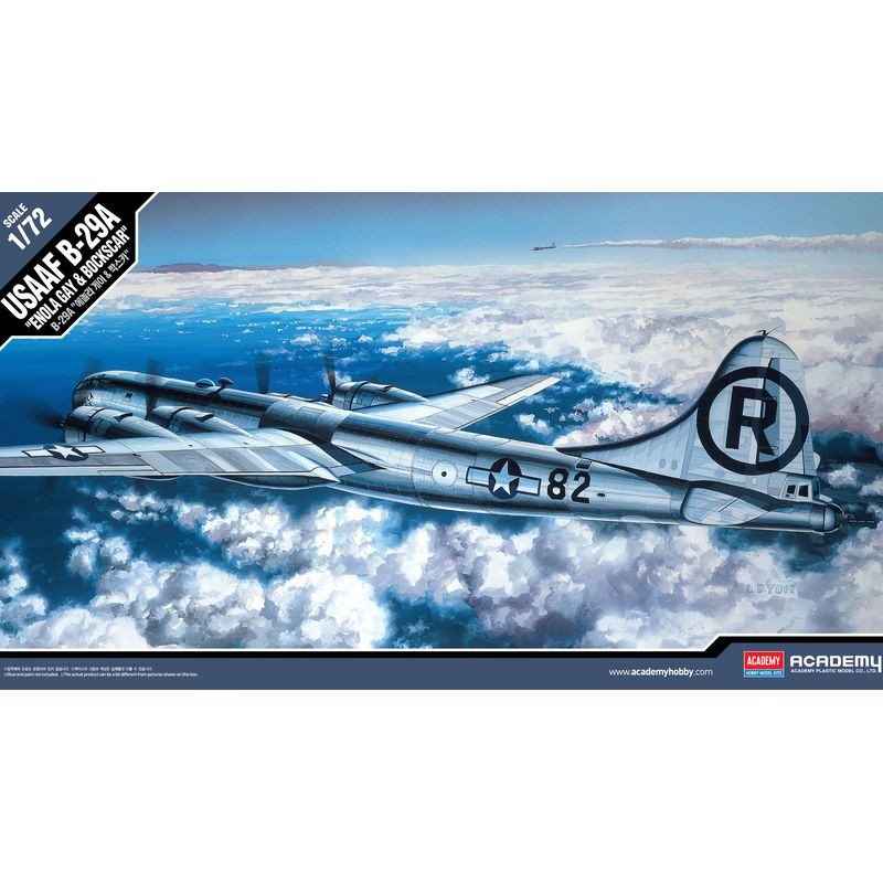 ACADEMY 1/72 USAAF B-29A "Enola Gay & Bockscar" (12528)
