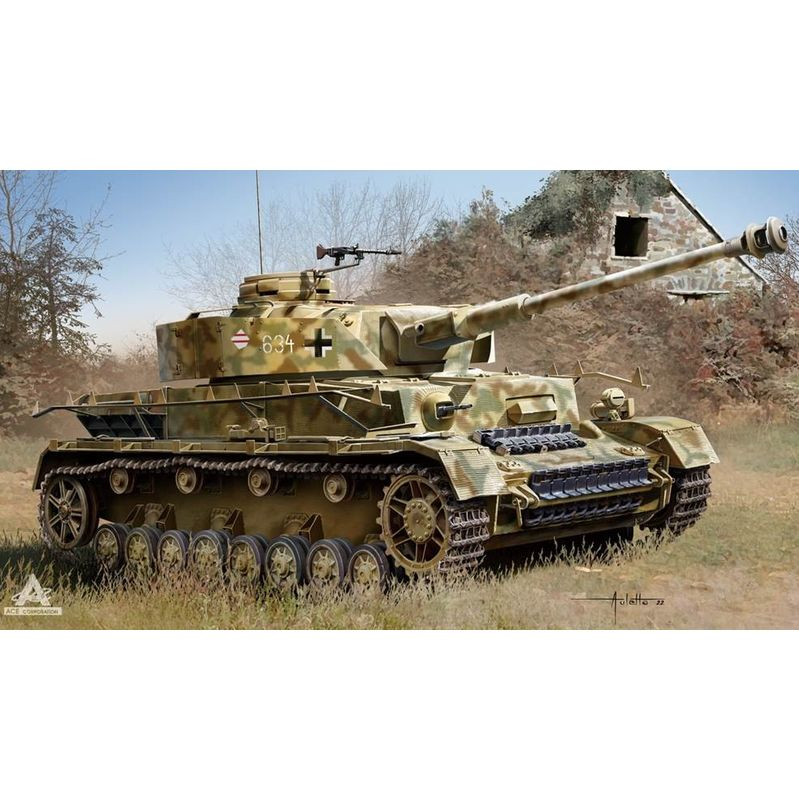 ACADEMY 1/72 Německý Pz.Kpfw. IV Ausf. H (13432)