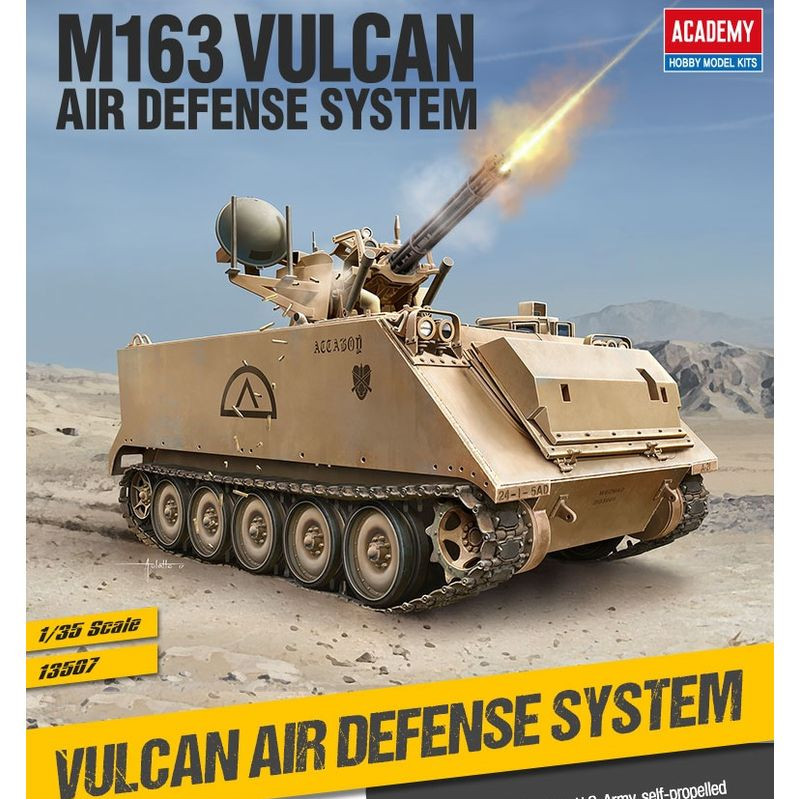 ACADEMY 1/35 M163 Vulcan Air Defense     System (13507)