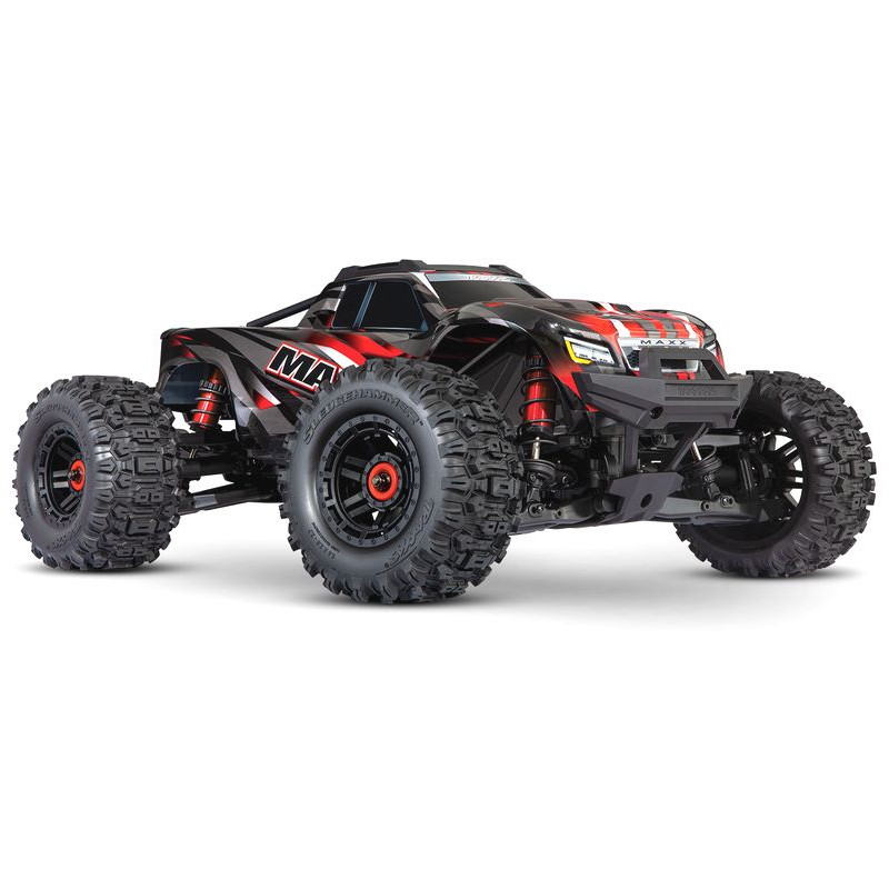 TRAXXAS Samochód WIDE MAXX - RED         (89086-4-RED)