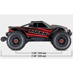 TRAXXAS Samochód WIDE MAXX - RED         (89086-4-RED)