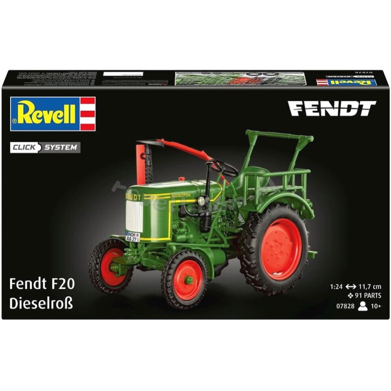 REVELL 1/24  Fendt F20 Dieselross        Easy-Click System (07828)