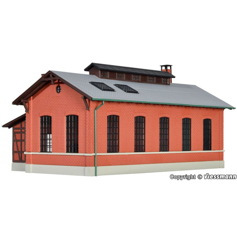 KIBRI 39436 H0 single-station locomotive shed