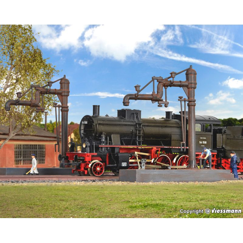 KIBRI 39422 H0 steam locomotive irrigation crane ( 2 pieces )