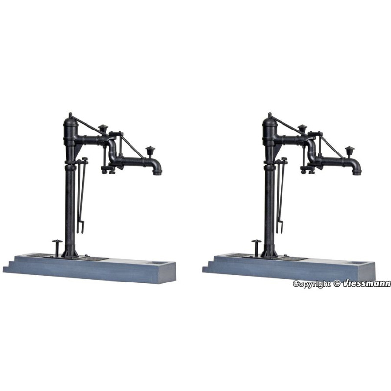 KIBRI 39422 H0 steam locomotive irrigation crane ( 2 pieces )