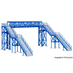 KIBRI 39301 H0 Pedestrian bridge over tracks