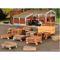 KIBRI 38607 H0 Accessories Wood o boards