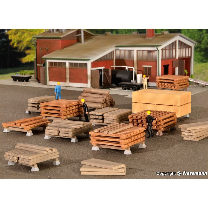 KIBRI 38607 H0 Accessories Wood o boards