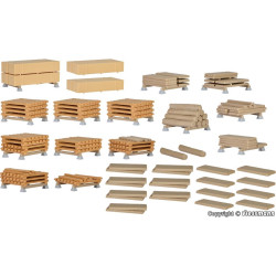 KIBRI 38607 H0 Accessories Wood o boards