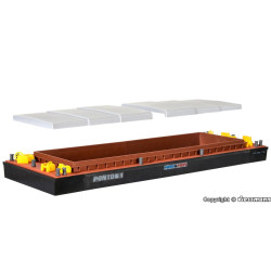 KIBRI 38524 H0 Transport barge