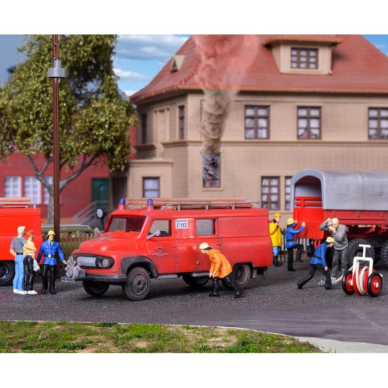 KIBRI 18255 H0 Ford FK 2500 Fire Department