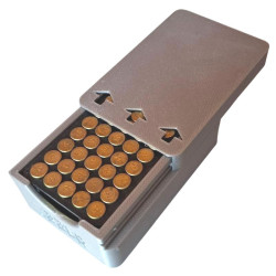 Nábojová schránka .22LR / AGUILA cartridge / 50 - ORANGE posuvné víko