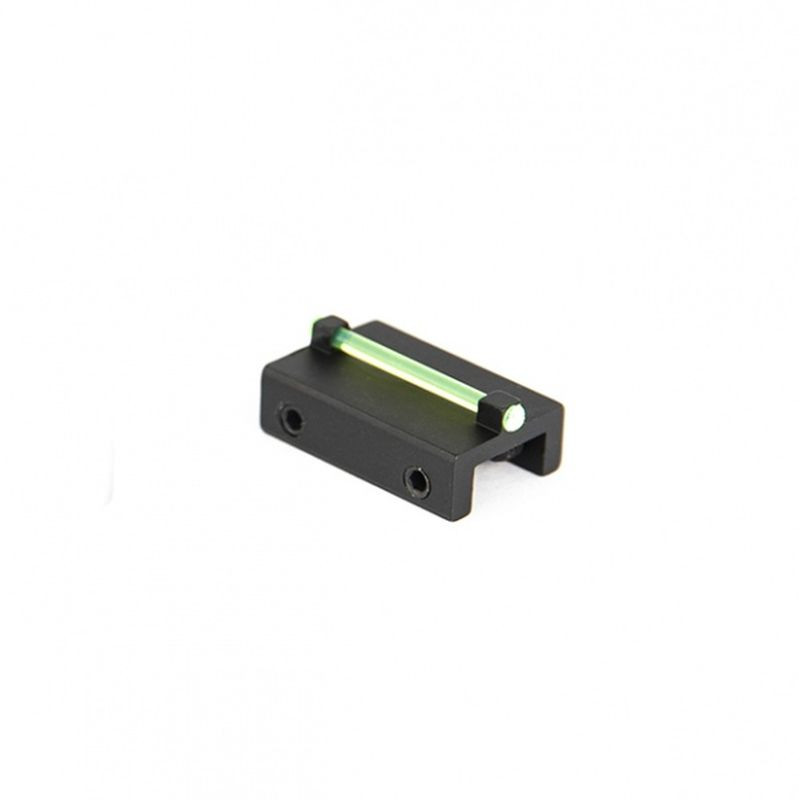 TONI SYSTEM C Profile 1.5/8.1/25 mm / green fiber optic bow tie - for shotguns (MV8)