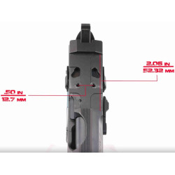 Montážní deska kolimátoru OUTERIMPACT pro CZ Shadow 2 OR / Optics Ready (OTL-RDM-CZ06a)