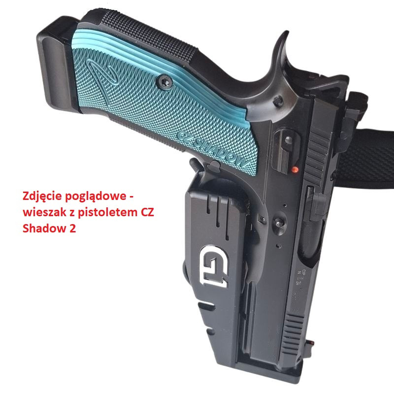 GHOST THE ONE EVO Kabura - wieszak do CZ P-10 / prawa / + gratis ! (SGEONE94 / 033531)