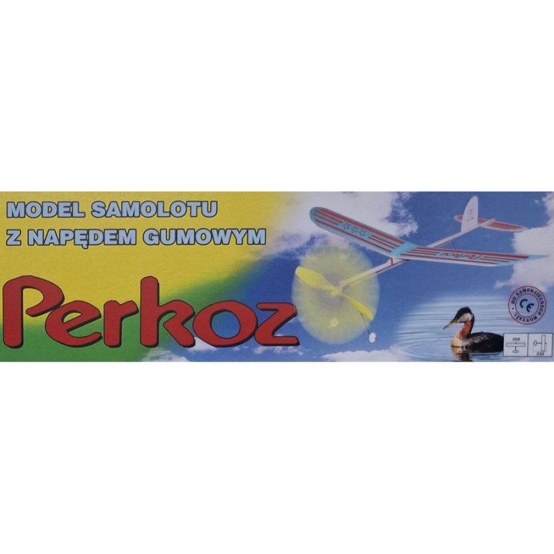 MODEL PERKOZ z napędem gumowym ( ART -   MODEL )