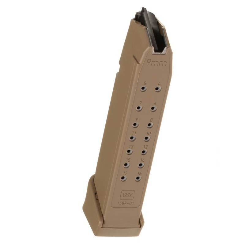 Zásobník pro GLOCK 19X 9 mm / 17 + 2     náboje / COYOTE (50004) GLOCK