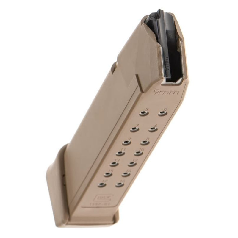 Magazynek do GLOCK 19X / 19 naboi /      COYOTE (33834) GLOCK