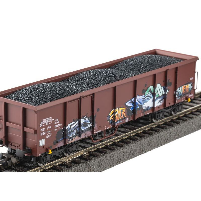 PIKO 28338 WAGON TOWAROWY Eaos BD AG     Graffiti ep.VI ( zestaw 2 wagony )
