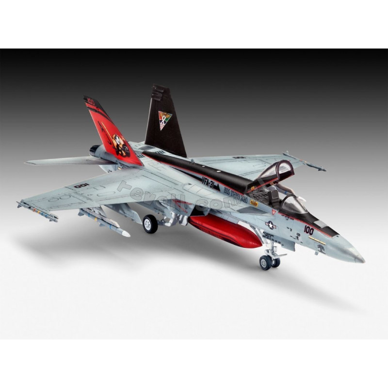 REVELL 1/144 F/A-18 SUPER HORNET MODEL SET (63997)
