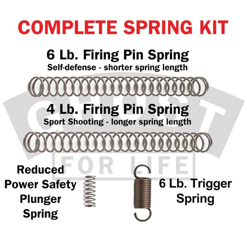 Ghost Inc GLOCK 3,5 lb Rocket Interrupter + pružiny + nářadí pro Glock GEN 1-5 (GHO-RIK)