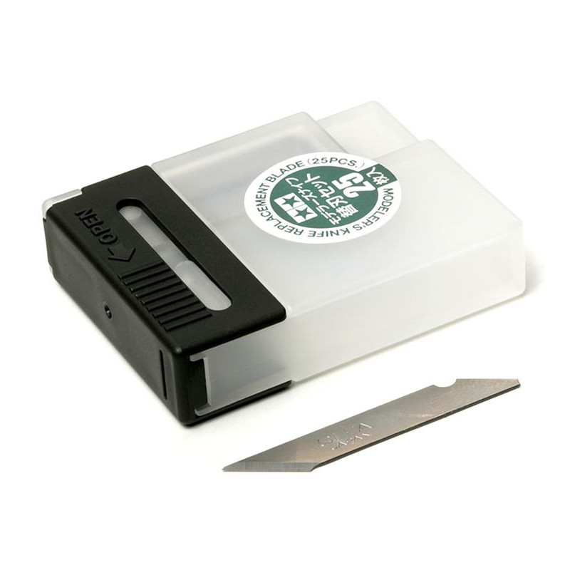 TAMIYA 74040 NOŻYK MODELARSKI + 25       OSTRZY