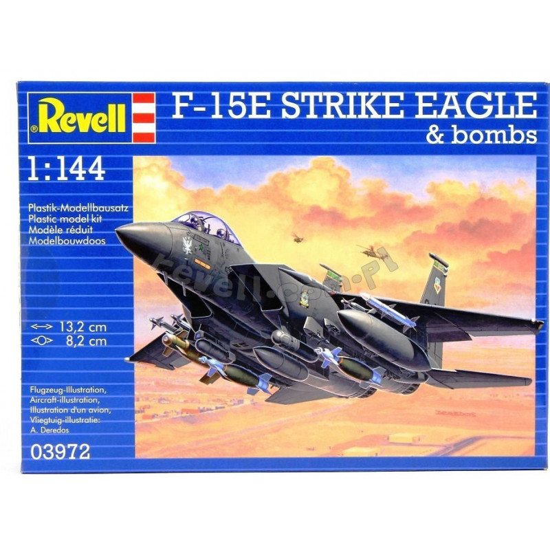 REVELL 1/144 F-15E STRIKE EAGLE (03972)