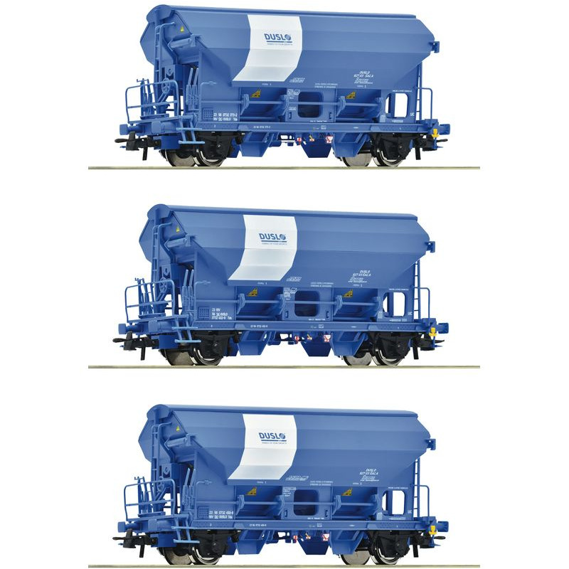 ROCO 6600134 DUSLO freight wagon ep.VI ( set of 3 pieces )