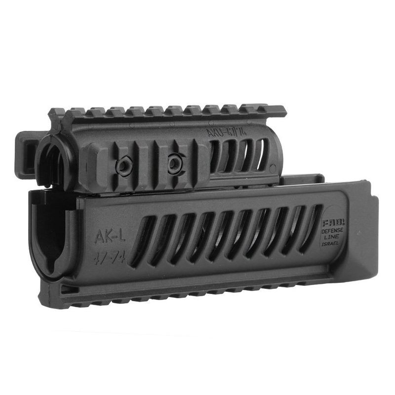 FAB DEFENSE Łoże do AK47 Quad Rail       Polymer Handguard - czarne