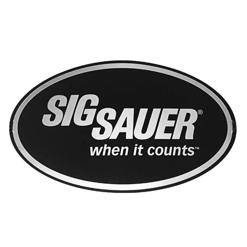 EEMANN TECH SigSauer samolepka 140x85 mm (020026)