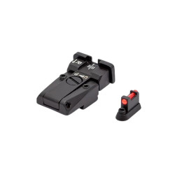 LPA CZ zaměřovač pro CZ P-07 / P-09 (SPR24CZ7F) motýlek s optickým vláknem - sada