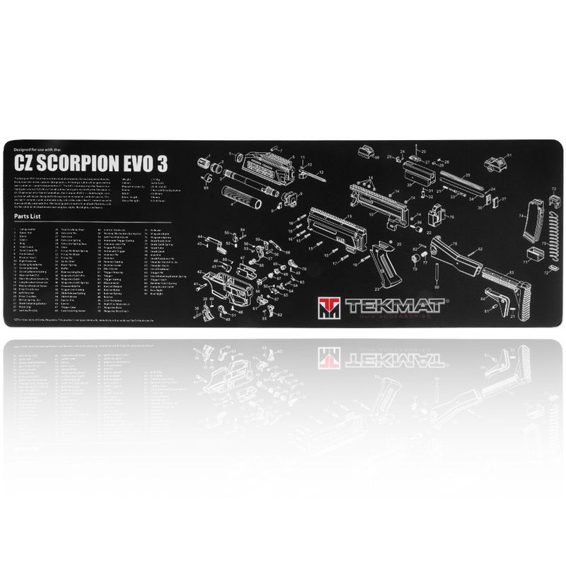 TEKMAT Mata do czyszczenia broni CZ      Scorpion / 30x91 cm (TEK-R36-CZSCORPION)
