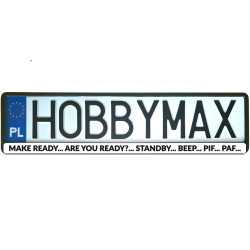 License plate frame - black...