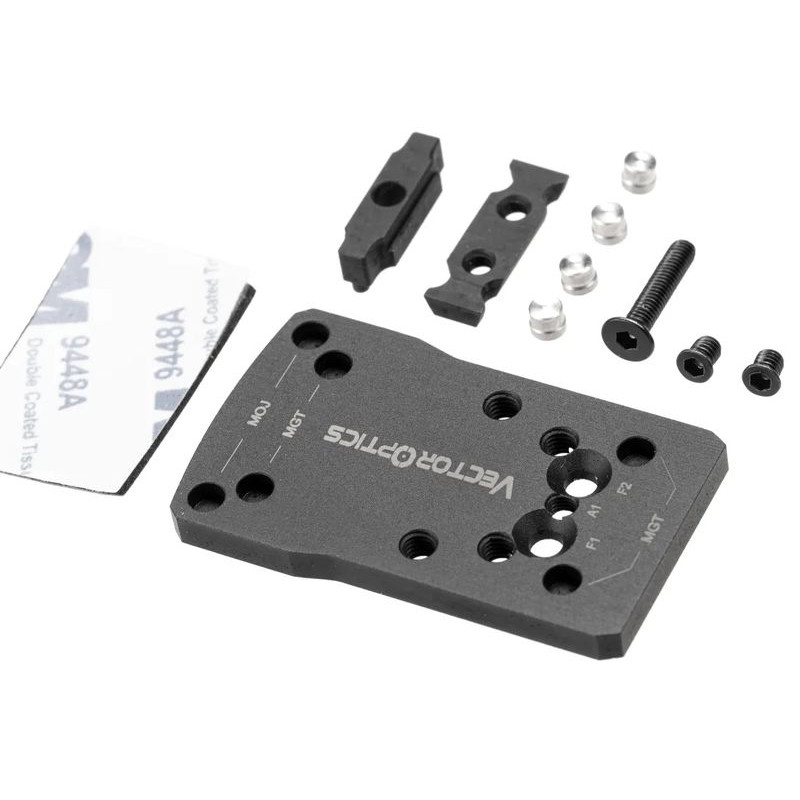 VECTOR OPTICS Płytka montażowa do Glock  Adapter 2w1 MOJ/RMR and MGT/RMR (SCFRM-GK10)