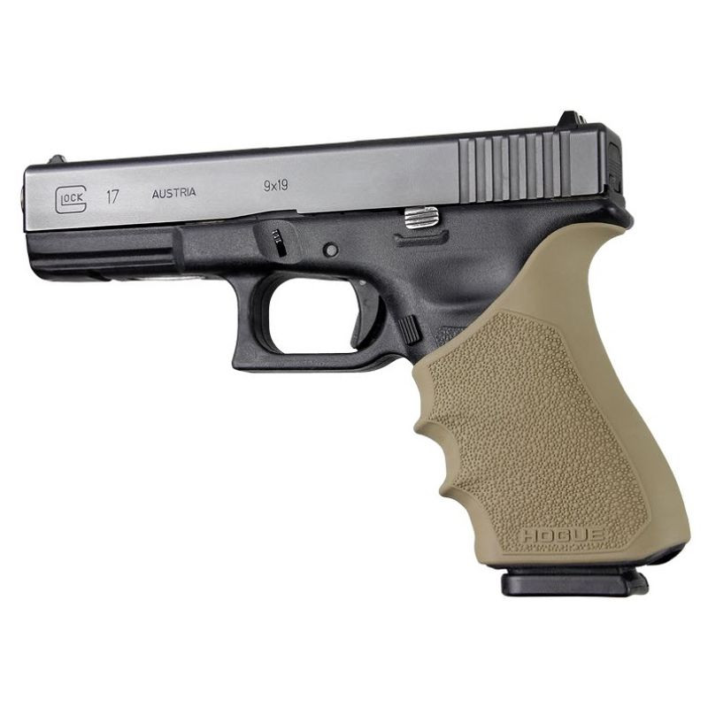 HOGUE Grip Sleeve do Glock 17 / 17 MOS   / 17L / 22 / 35 / 35 MOS / 34 / 34 MOS / 31 / 37 Gen. 3-4 (17033) piaskowy FDE